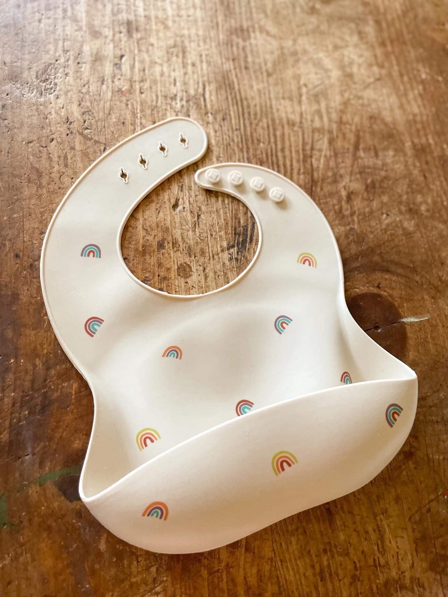 Bircher bibs | rainbow & seashell