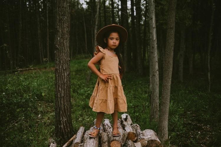 Ella dress | wood