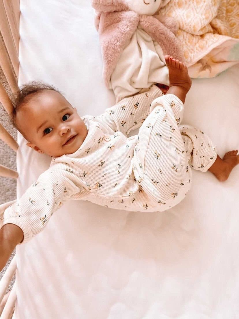 Evelyn pajamas  | beige flower