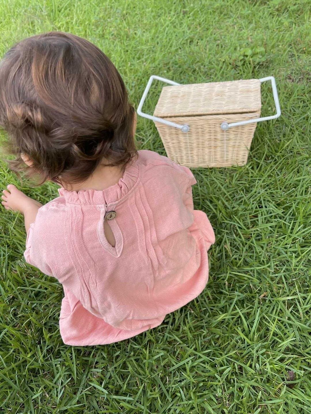 Florence romper | petal pink