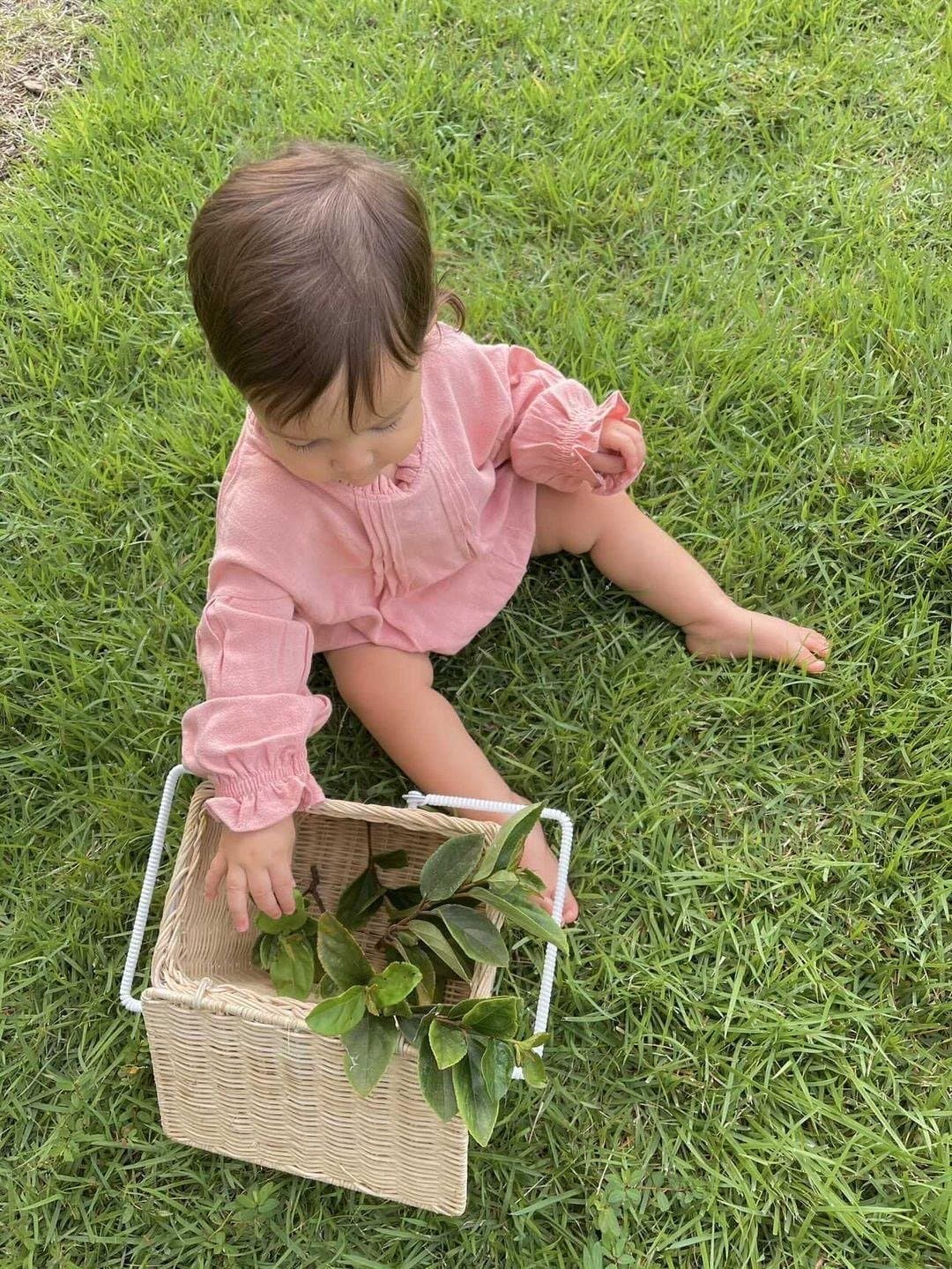 Florence romper | petal pink