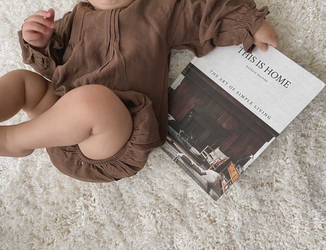 Florence romper | woodland oak