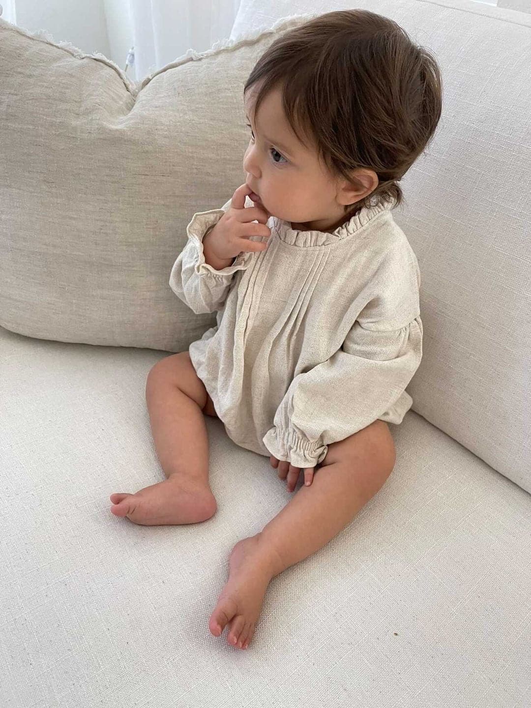 Florence romper | desert sands