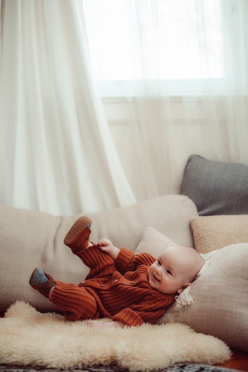 Jepha romper | burnt orange