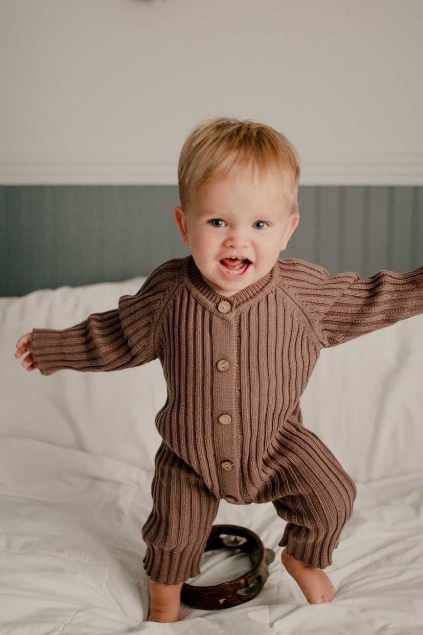 Jepha romper | cocoa