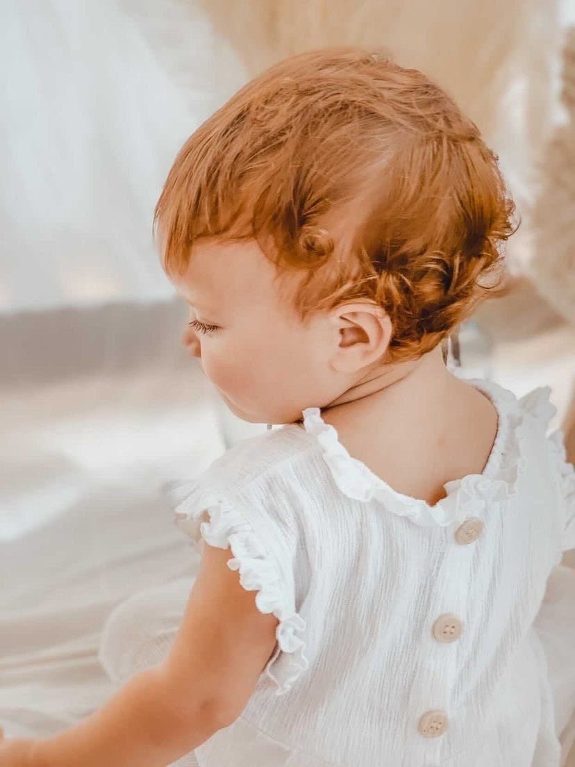 Kiki playsuit | coconut