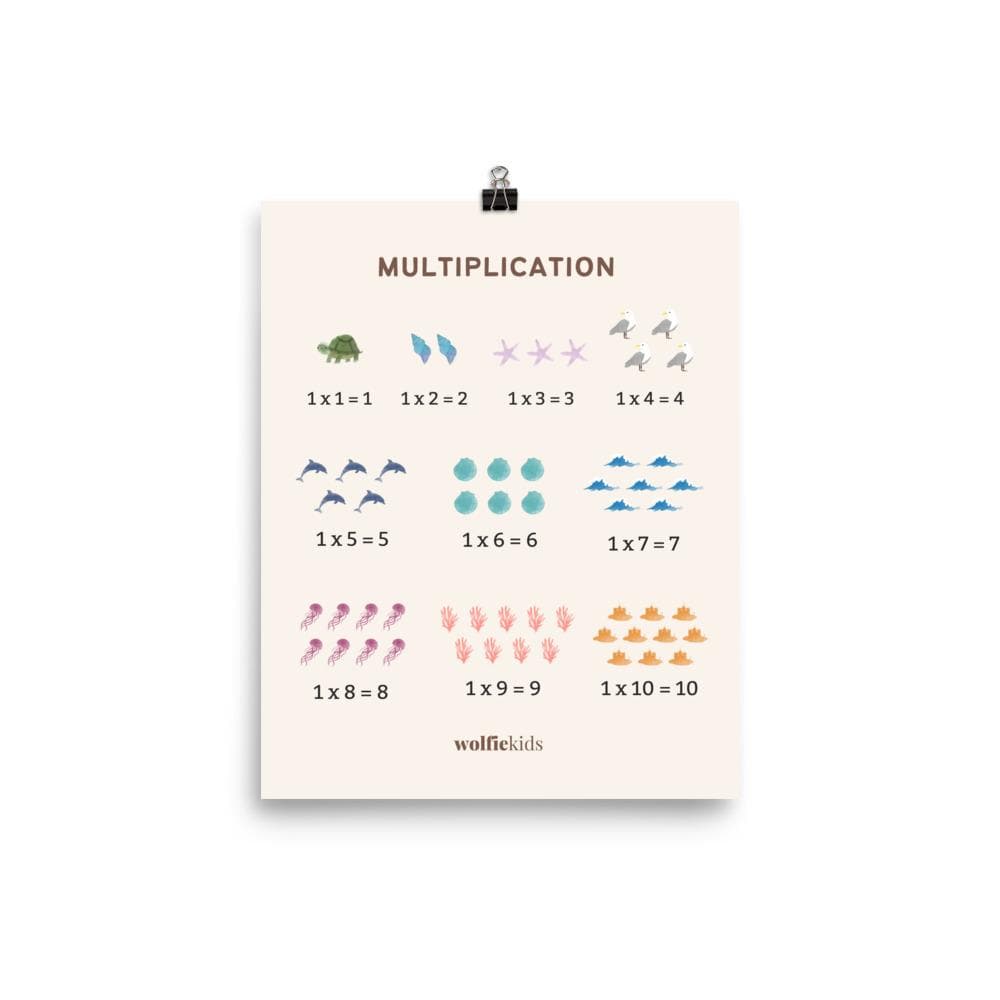 My First Multiplication Chart