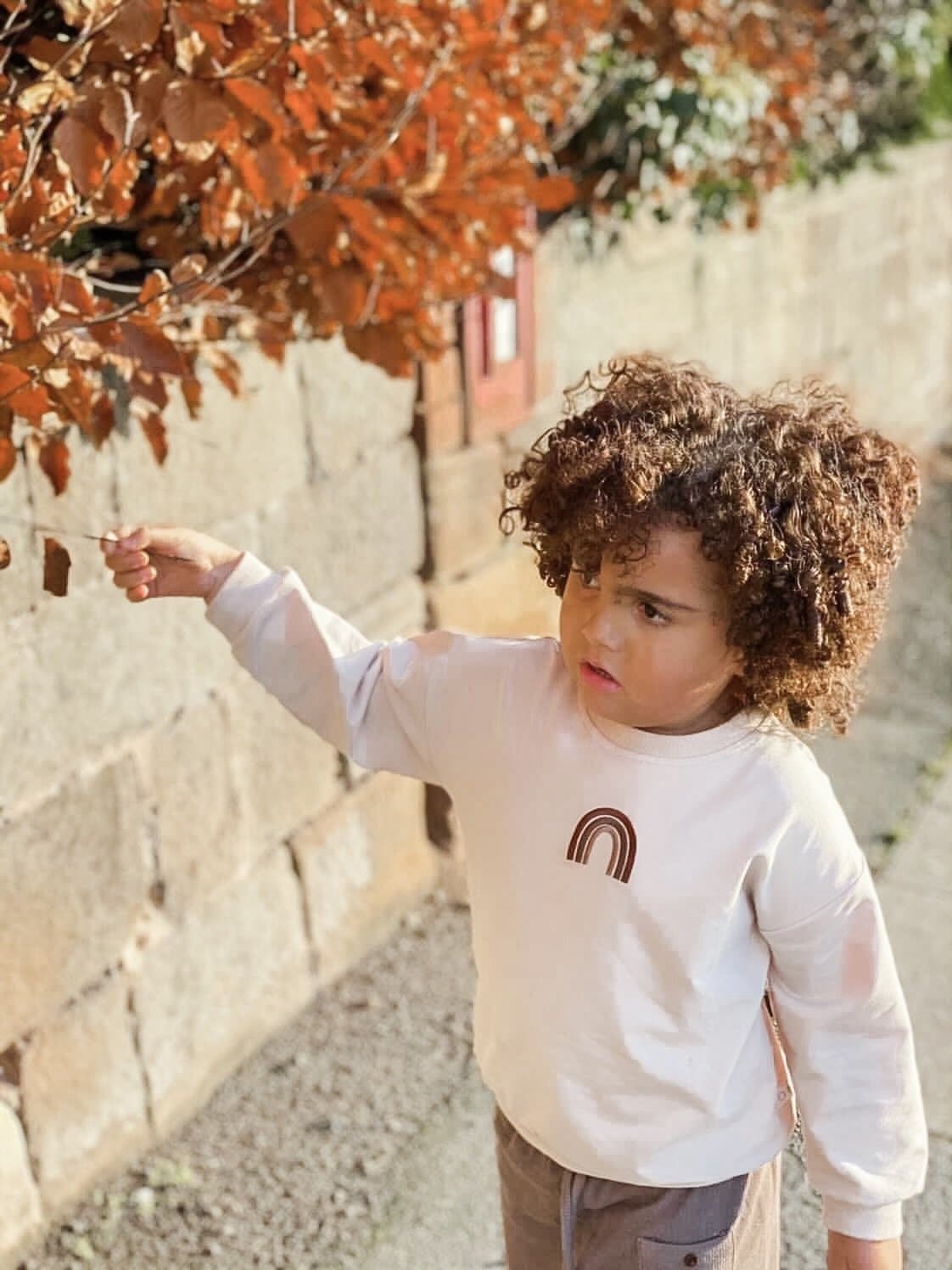 Rainbow sweater | milk