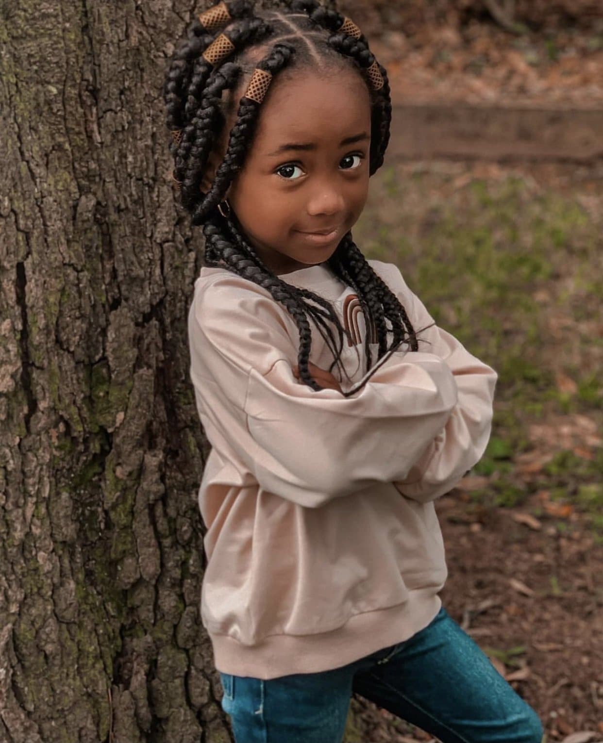 Rainbow sweater | milk