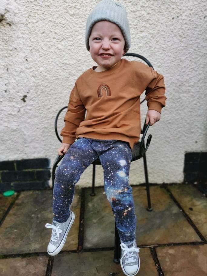 Rainbow sweater | rust